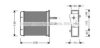AVA QUALITY COOLING FT6150 Heat Exchanger, interior heating